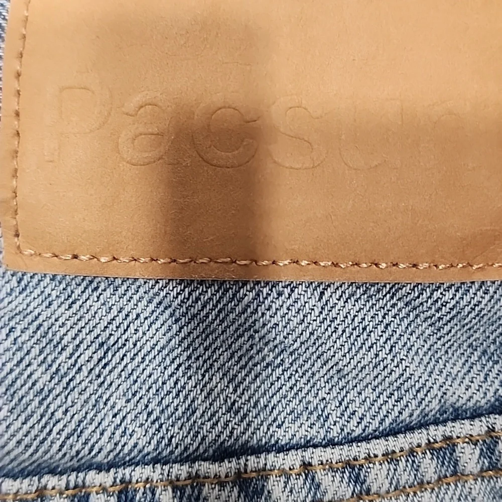 PacSun Vintage Cut Off Blue Denim Shorts. 27 - Picture 7 of 11